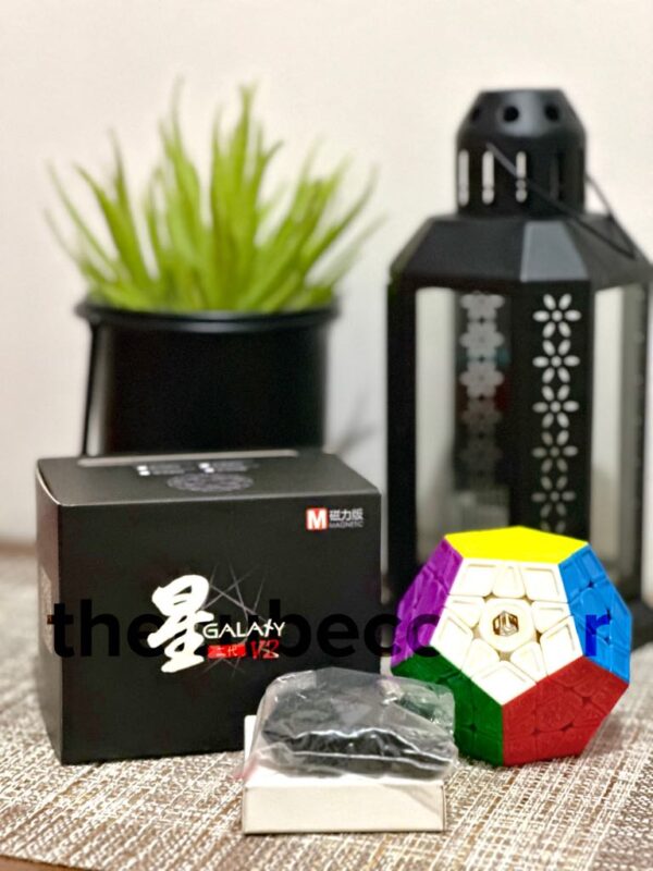 X-MAN Galaxy Megaminx V2 M Stickerless (Sculpted)