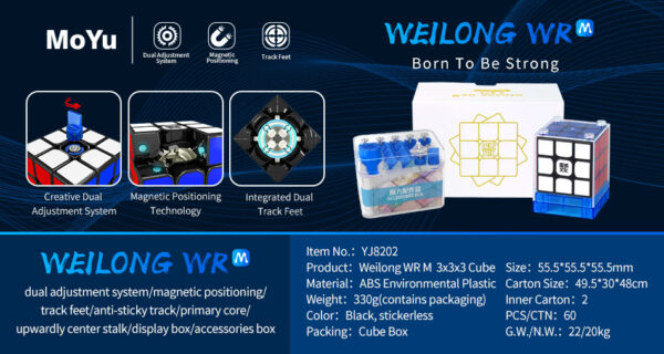 Moyu Weilong WR 3x3 Stickerless